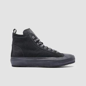 Officine Creative MES 011 Black Suede Hi-Top Sneakers | NWT